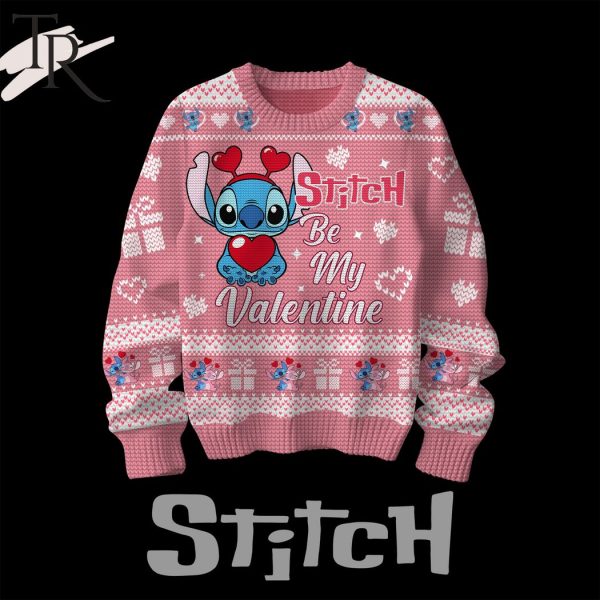 Stitch Be My Valentine Ugly Sweater