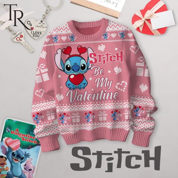 Stitch Be My Valentine Ugly Sweater