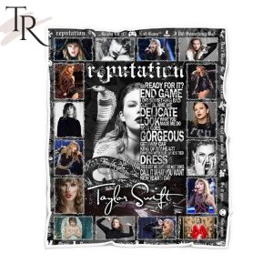 Reputation Taylor Swift Fleece Blanket
