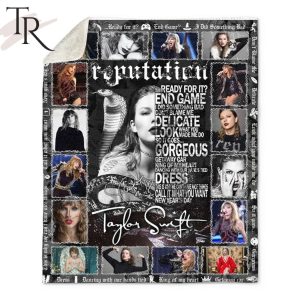 Reputation Taylor Swift Fleece Blanket
