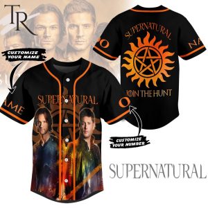 Personalized Supernatural Join The Hunt Baseball Jersey