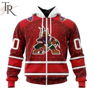 NHL Arizona Coyotes Special Gift For Valentines Day Hoodie