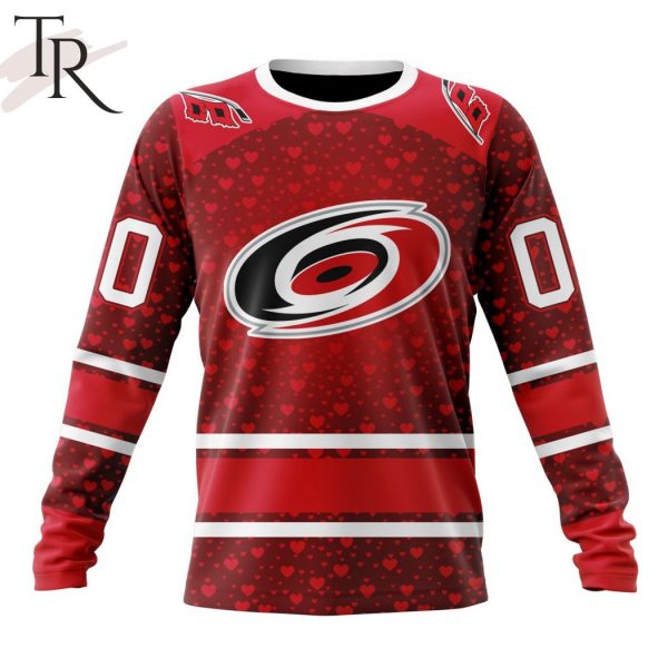 NHL Carolina Hurricanes Special Gift For Valentines Day Hoodie