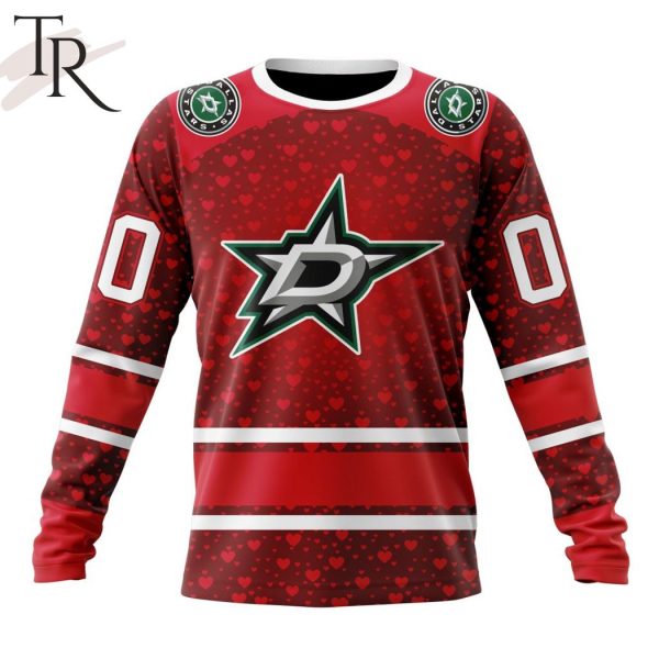NHL Dallas Stars Special Gift For Valentines Day Hoodie