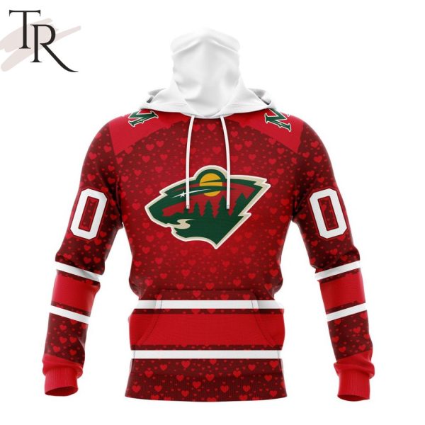 NHL Minnesota Wild Special Gift For Valentines Day Hoodie