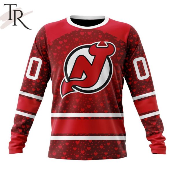 NHL New Jersey Devils Special Gift For Valentines Day Hoodie