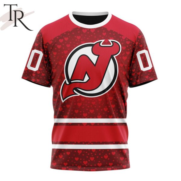 NHL New Jersey Devils Special Gift For Valentines Day Hoodie