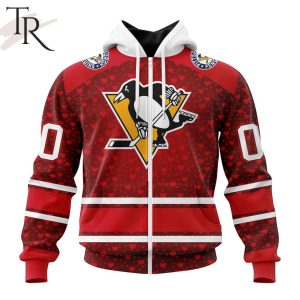 NHL Pittsburgh Penguins Special Gift For Valentines Day Hoodie