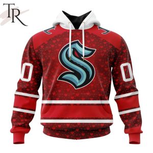 NHL Seattle Kraken Special Gift For Valentines Day Hoodie