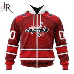 NHL Washington Capitals Special Gift For Valentines Day Hoodie