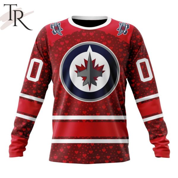 NHL Winnipeg Jets Special Gift For Valentines Day Hoodie