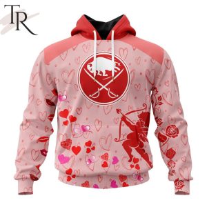 Personalized NHL Buffalo Sabres Special Design For Valentines Day Hoodie