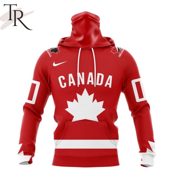 Hockey Canada Personalized Heritage Red Kits Hoodie