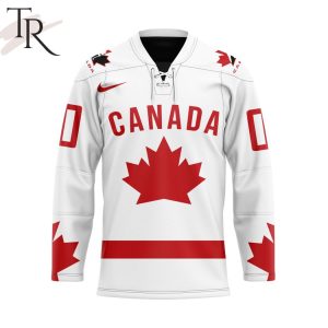 Hockey Canada Personalized Heritage White Hockey Jersey