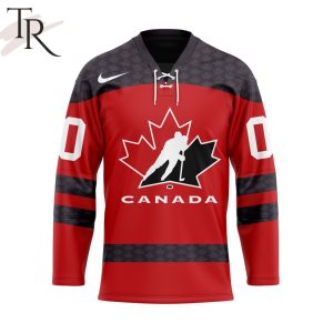 Hockey Canada Personalized Red Hockey Jersey