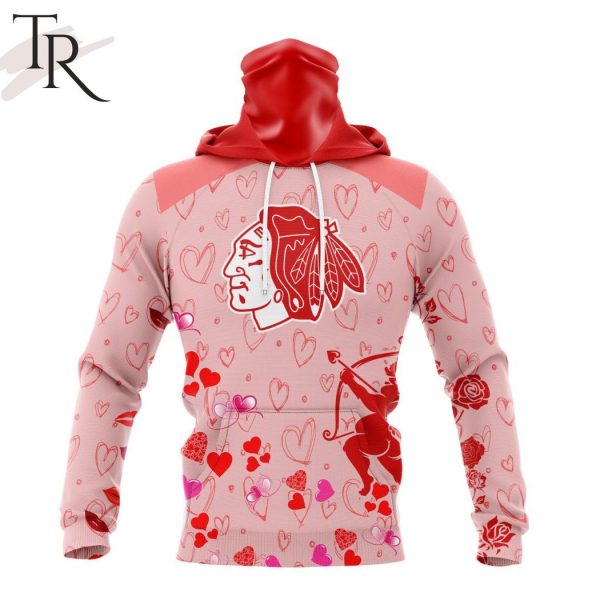 Personalized NHL Chicago Blackhawks Special Design For Valentines Day Hoodie