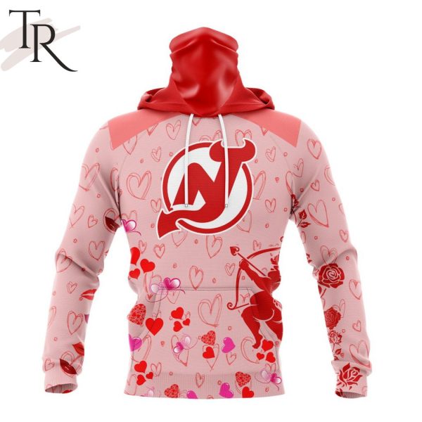 Personalized NHL New Jersey Devils Special Design For Valentines Day Hoodie
