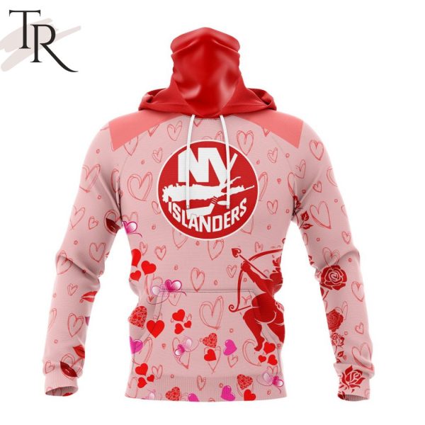 Personalized NHL New York Islanders Special Design For Valentines Day Hoodie
