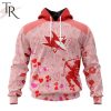 Swiss Ice Hockey Orginal Personalized Red Kits Hoodie