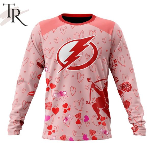 Personalized NHL Tampa Bay Lightning Special Design For Valentines Day Hoodie