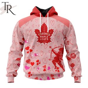 Personalized NHL Toronto Maple Leafs Special Design For Valentines Day Hoodie
