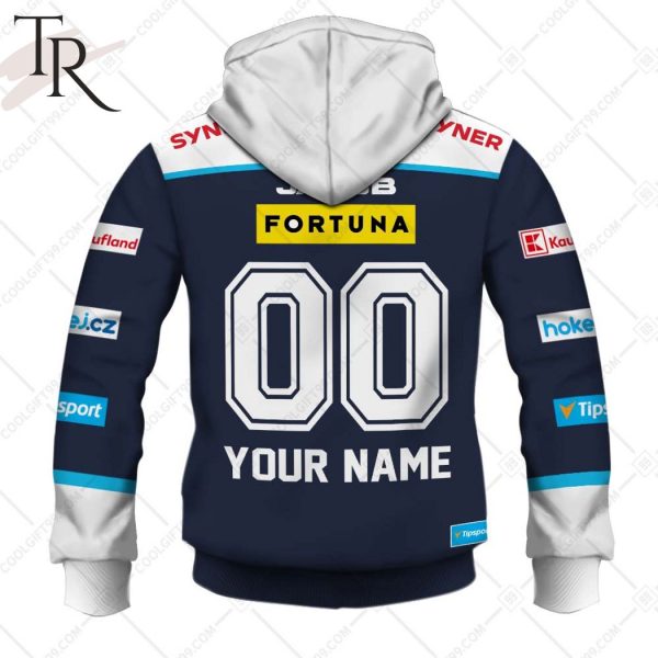 Czech Extraliga Bili Tygri Liberec Jersey Style Hoodie