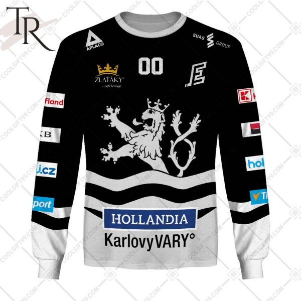 Czech Extraliga HC Energie Karlovy Vary Jersey Style Hoodie