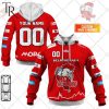 Czech Extraliga HC Skoda Plzen Jersey Style Hoodie