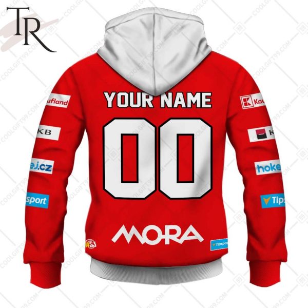 Czech Extraliga HC Olomouc Jersey Style Hoodie