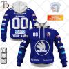 Czech Extraliga HC Olomouc Jersey Style Hoodie