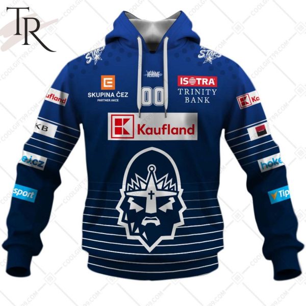 Czech Extraliga Rytiri Kladno Jersey Style Hoodie