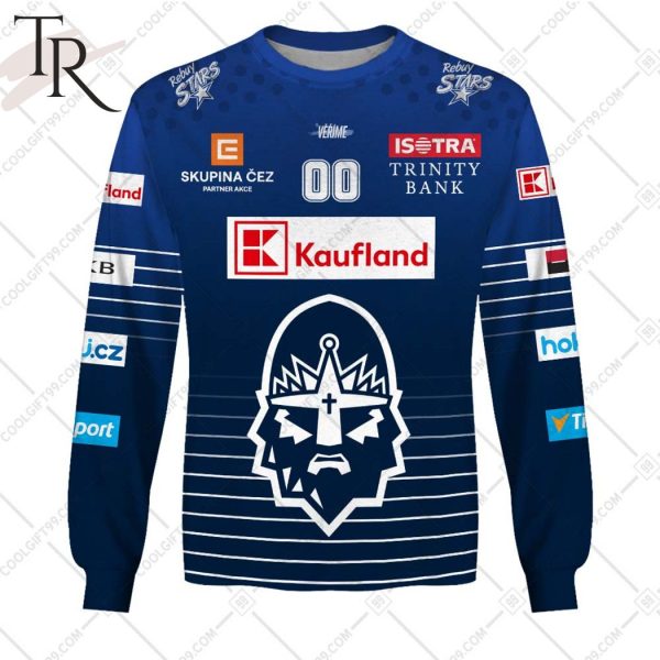 Czech Extraliga Rytiri Kladno Jersey Style Hoodie