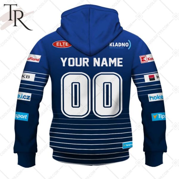 Czech Extraliga Rytiri Kladno Jersey Style Hoodie