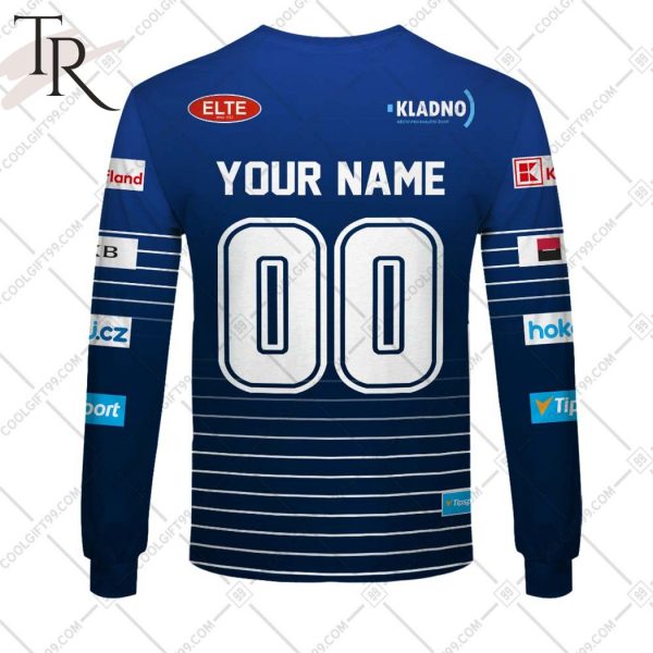 Czech Extraliga Rytiri Kladno Jersey Style Hoodie