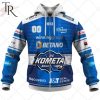 Tipsport Extraliga HC Ocelari Trinec Jersey Style Hoodie