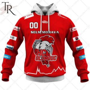 Tipsport Extraliga HC Olomouc Jersey Style Hoodie