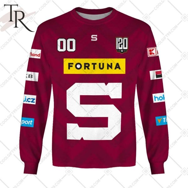 Tipsport Extraliga HC Sparta Praha Jersey Style Hoodie