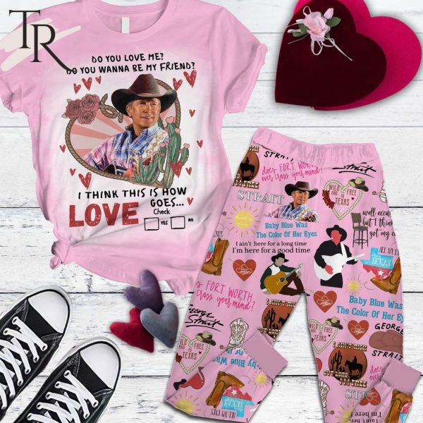 George Strait – Check Yes or No Pajamas Set