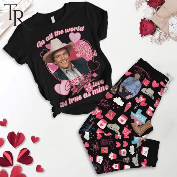 George Strait – I Cross My Heart Pajamas Set