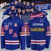 Custom Name USA Hockey World Junior Ice Hockey Champions 2024 Hockey Jersey