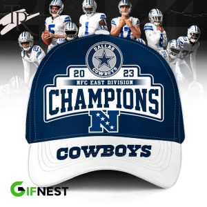 Dallas Cowboys 2023 NFC East Division Champions Cap