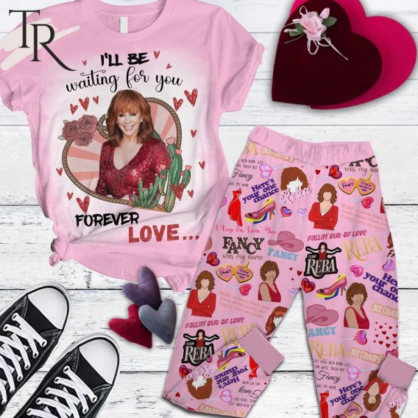 I’ll Be Wating For You Forever Love Team Reba Pajamas Set