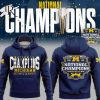 12 Time National Champions Michigan Wolverines College Football Playoff 2023 Hoodie, Longpants, Cap