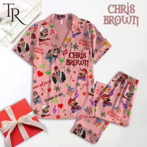 Let Me Hit You Up This Valentine’s Day Chris Brown Pajamas Set