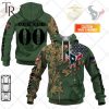 Personalized NFL Indianapolis Colts Marine Camo Hoodie