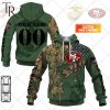 Personalized NFL Pittsburgh Steelers Marine Camo Hoodie