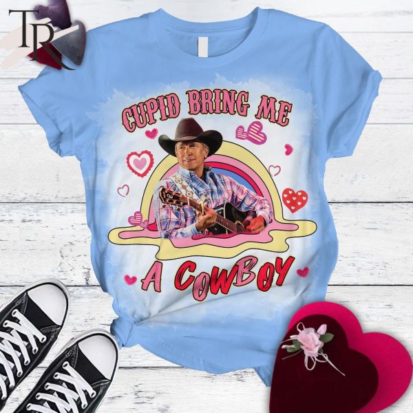 Cupid Ring Me A Cowboy George Strait Pajamas Set