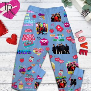 Be My Valentine Girl NKOTB Pajamas Set