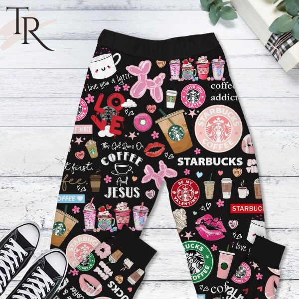 Even Cupid Needs A Starbuck Happy Valentine’s Day Pajamas Set