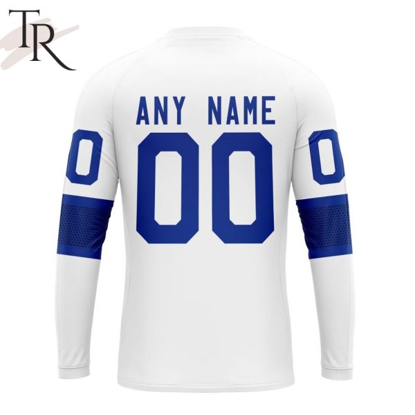Finland National Ice Hockey Personalized White Kits Hoodie
